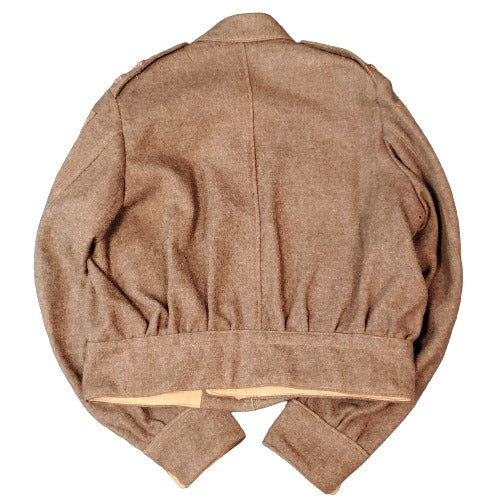 WW2 Canadian Pacific Command Officer's Battle Tunic Named