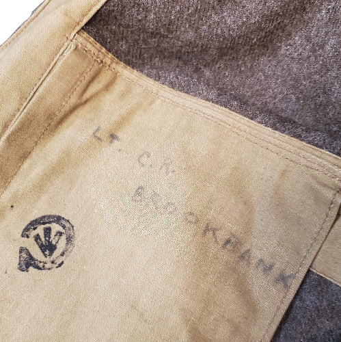 WW2 Canadian Pacific Command Officer's Battle Tunic Named