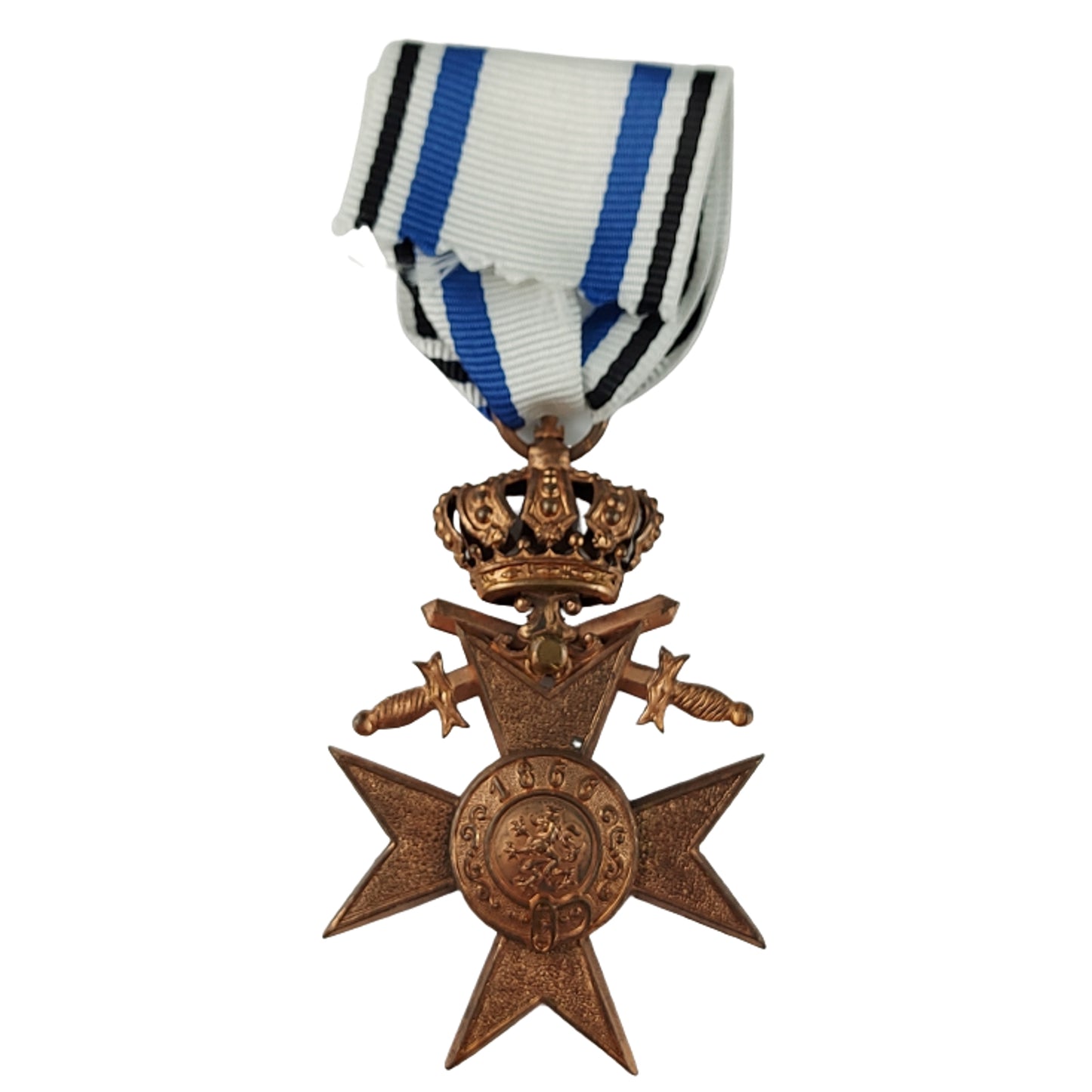 Pre-WW2 Bavarian 3rd Class Merit Cross Medal With Swords