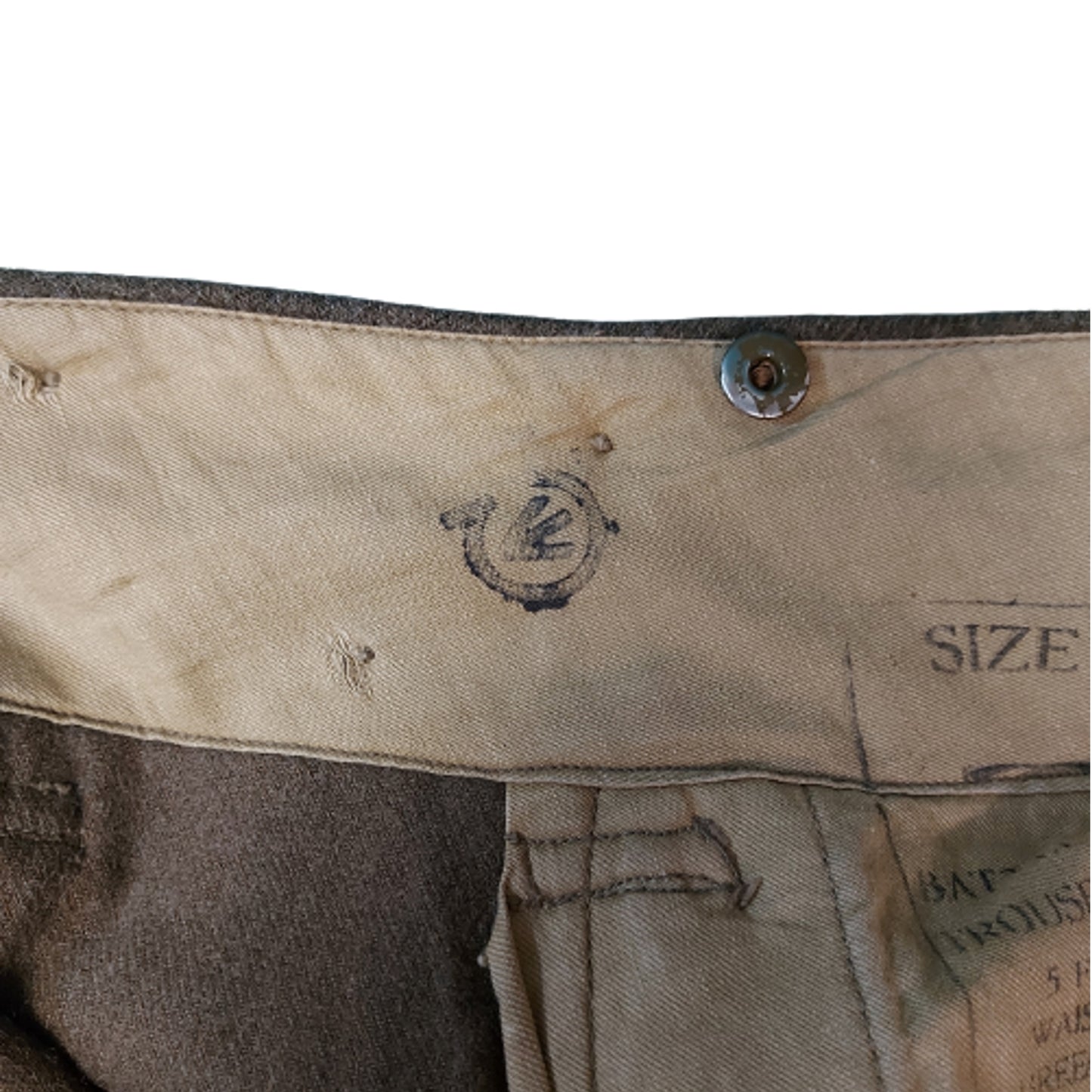 WW2 Canadian BD Battle Dress Trousers.