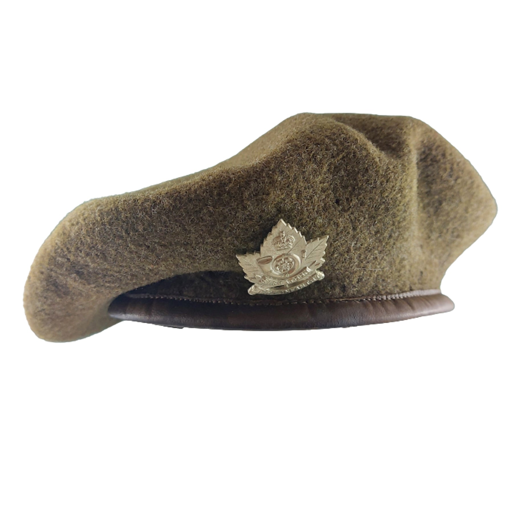 WW2 Canadian SLI Saskatoon light Infantry Beret With Badge