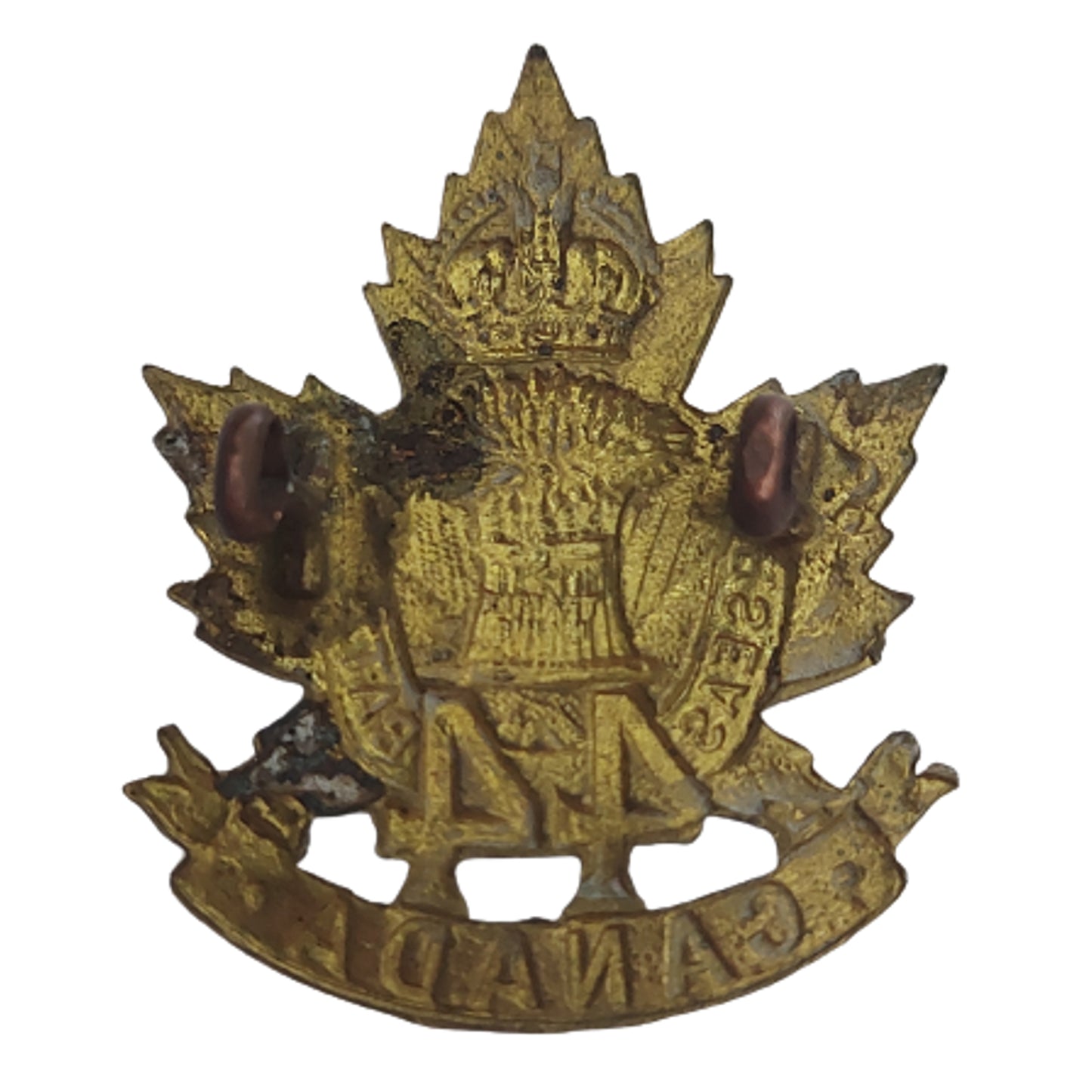 WW1 Canadian 44th Battalion Cap Badge - Brandon Manitoba