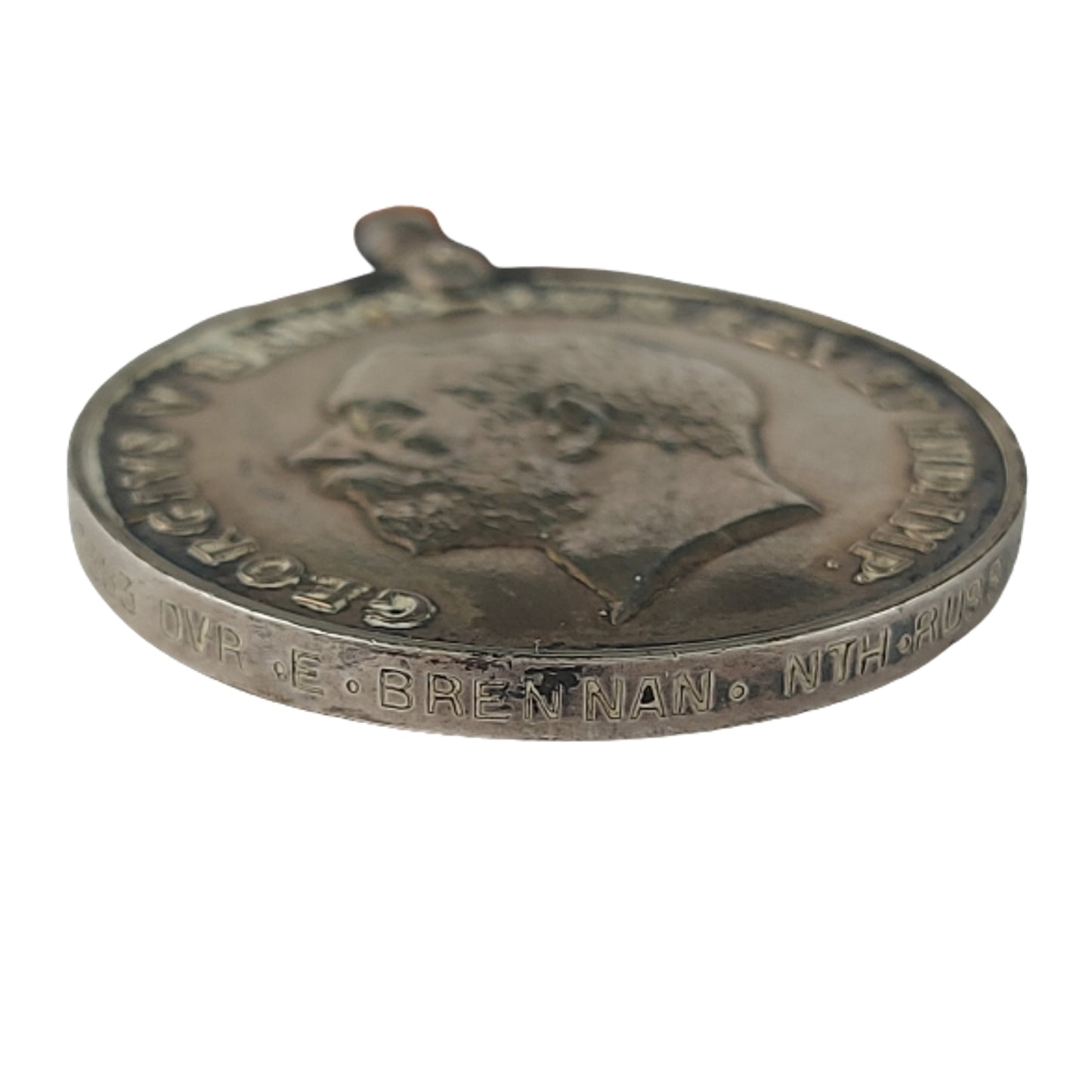 WW1 Canadian BWM And Russian 4th Class Bravery Medal - North Russian Expeditionary Force
