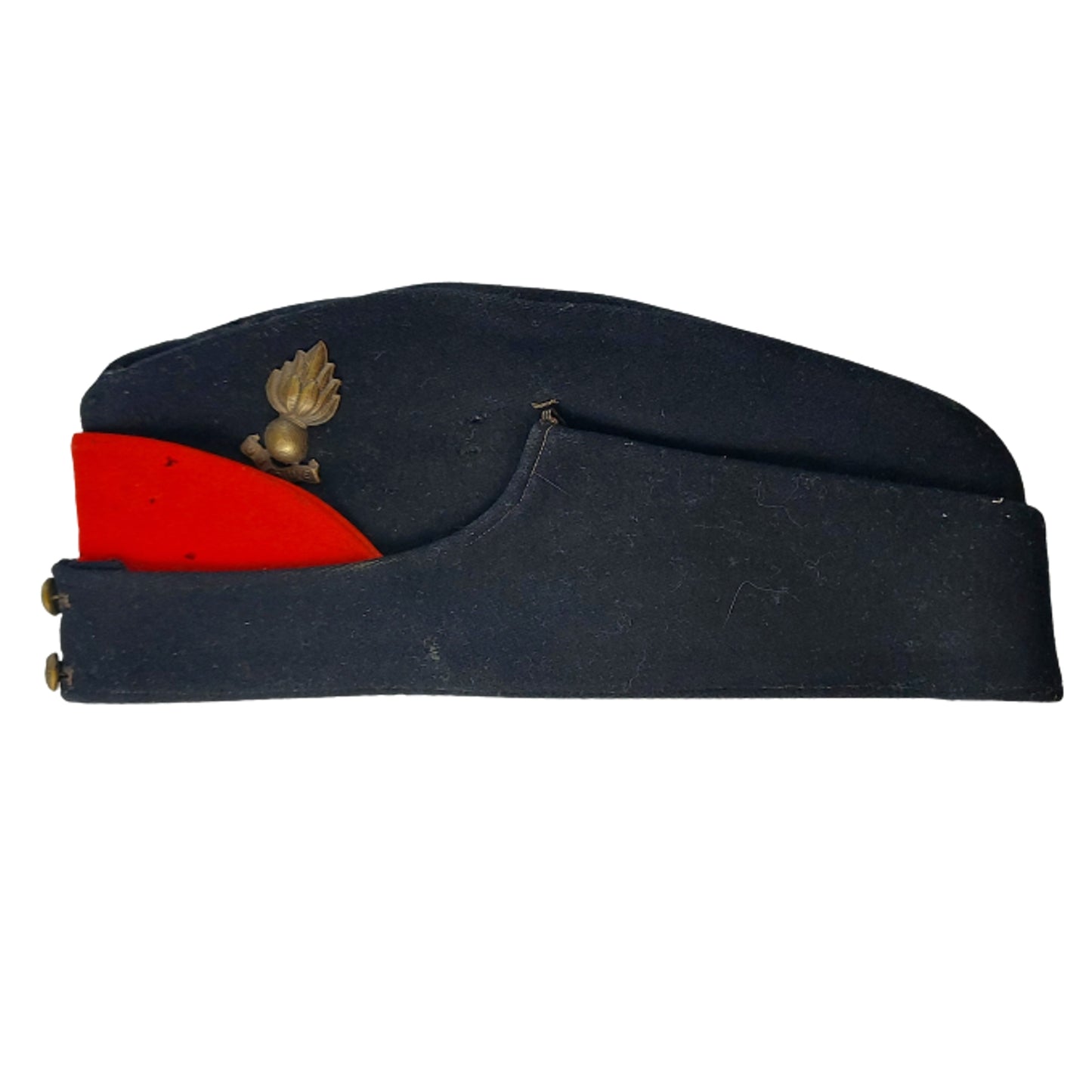 WW2 British Royal Engineers Colored Field Service Cap With Badge