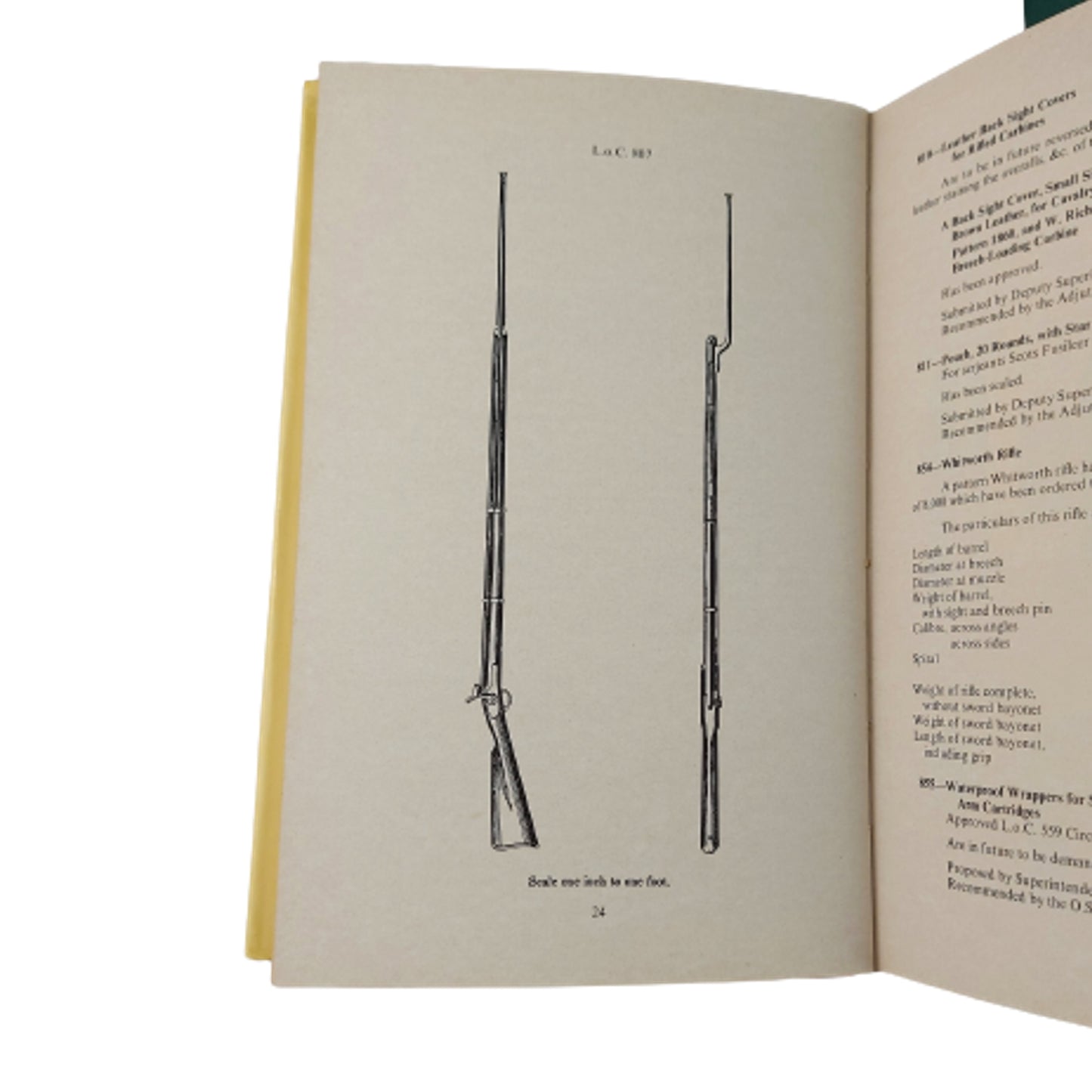 List Of Changes In British War Material, Edged Weapons and Firearms, Volume 1 1860-1886