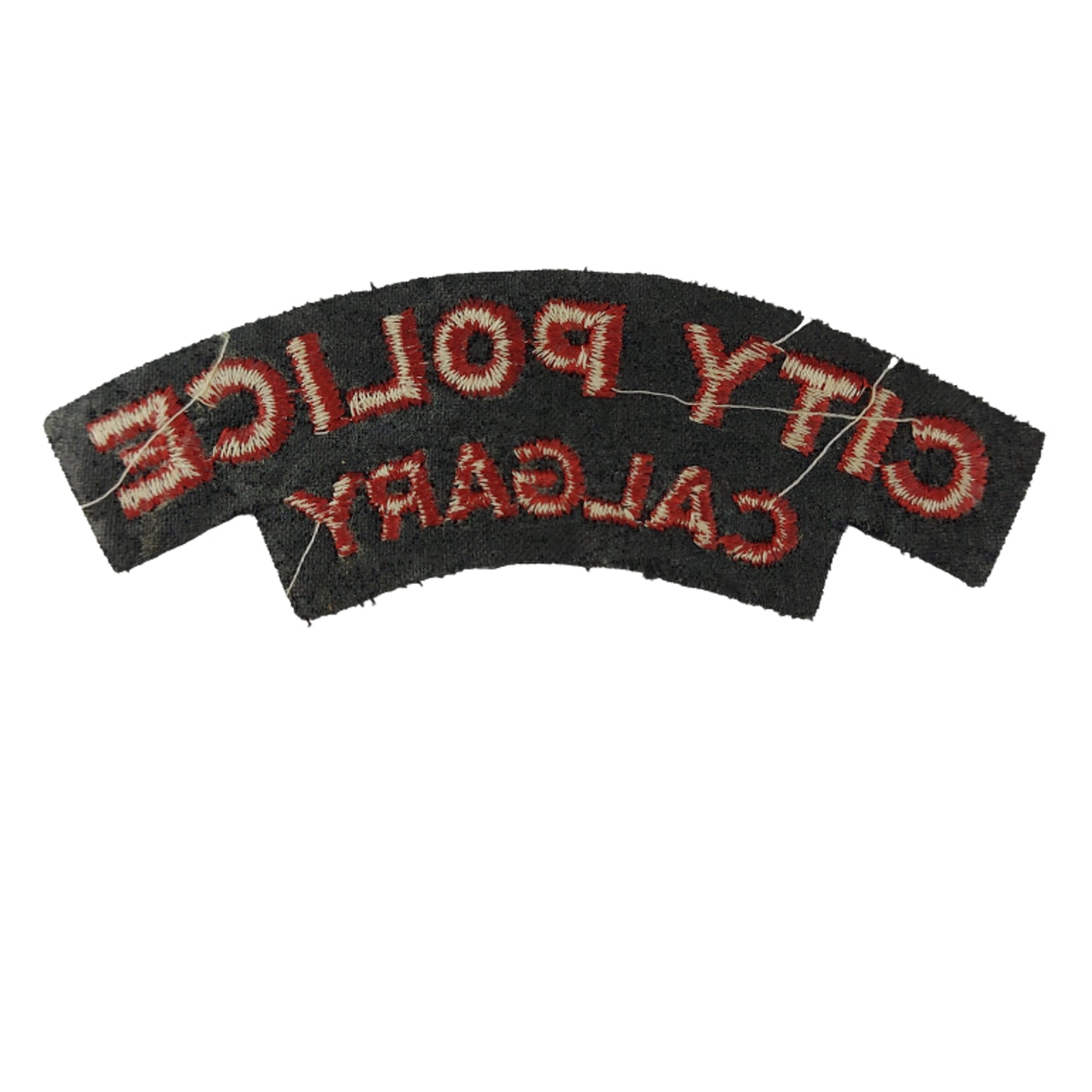 WW2 Period Calgary City Police Shoulder Title
