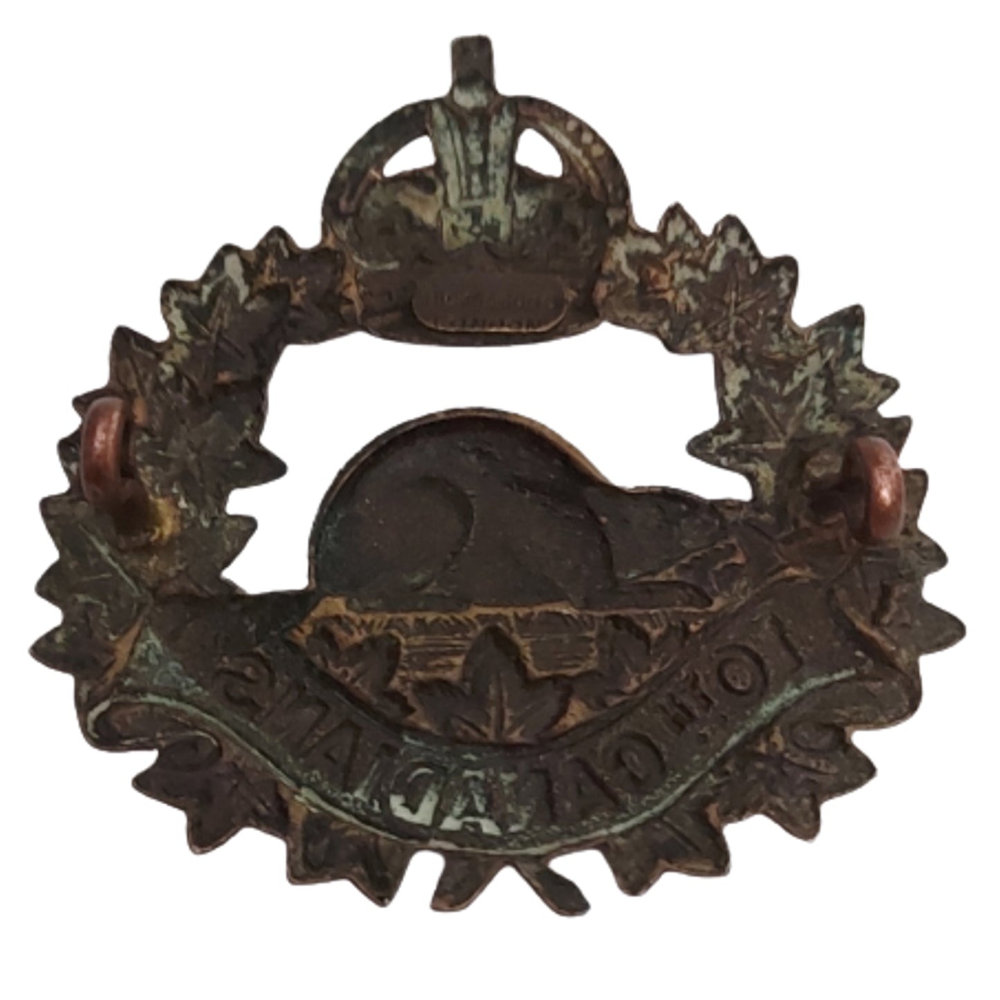 WW1 Canadian 10th Battalion Cap Badge - Calgary Alberta - Hicks & Sons
