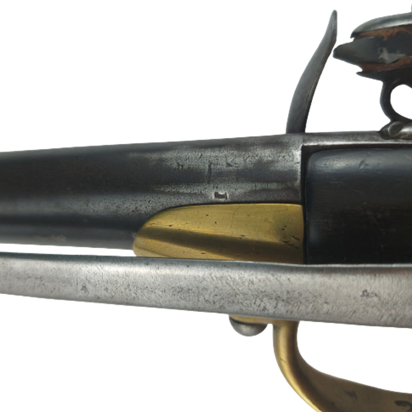 Pre-WW1 Antique French Model 1777 Charleville Flintlock Cavalry Pistol