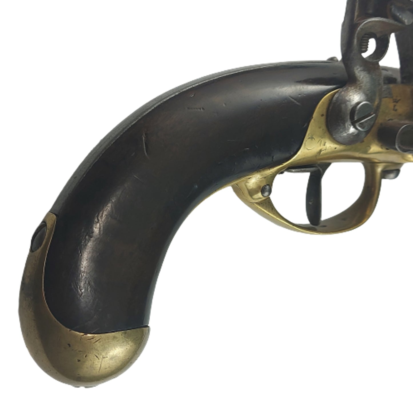 Pre-WW1 Antique French Model 1777 Charleville Flintlock Cavalry Pistol