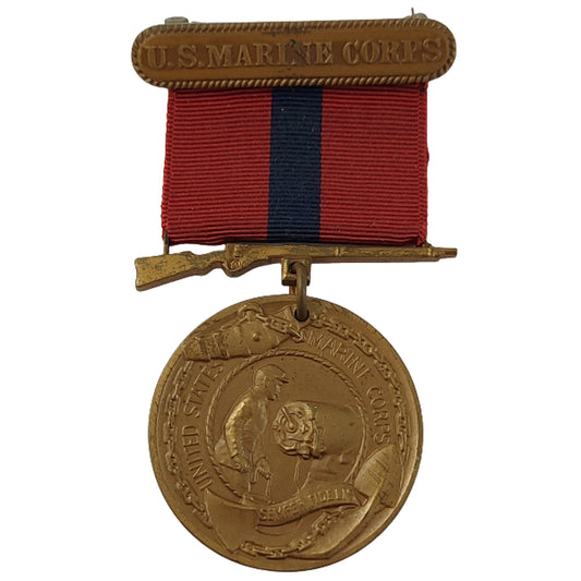 Pre-WW2 United States U.S M.C. Named Marine Corps Good Conduct Medal 1928-1932