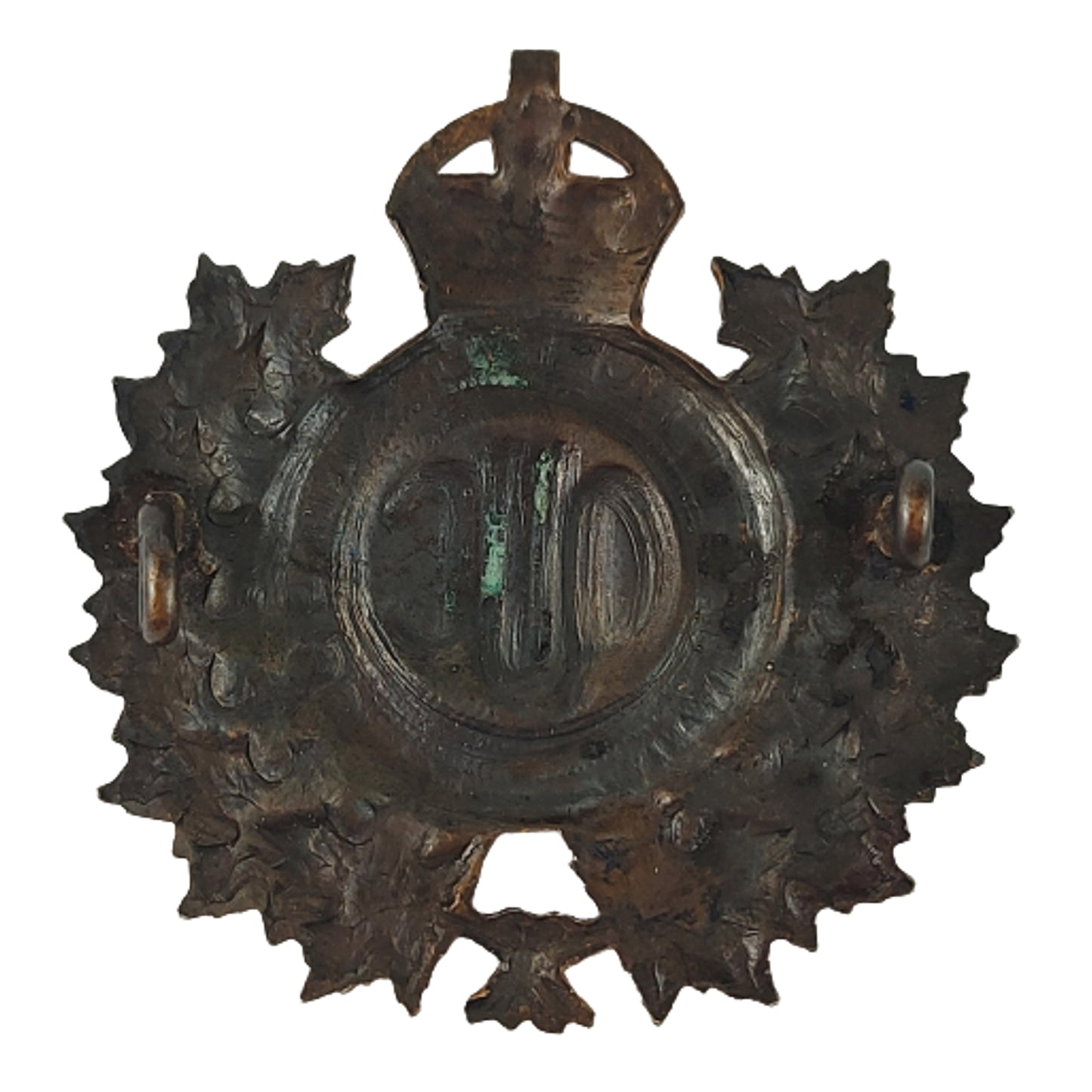 Pre-WW2 COTC Canadian Officer Training Corps Queen's University Cap Badge
