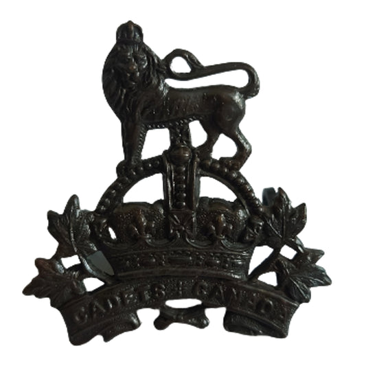 Pre-WW2 1928 Cadet Services OSD Cap Badge - Ellis Maker