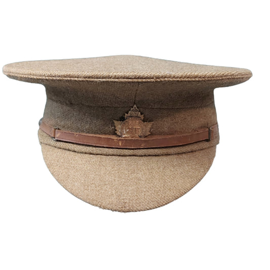 WW1 Canadian Service Dress Cap - 217th Battalion Qu'Appelle Saskatchewan