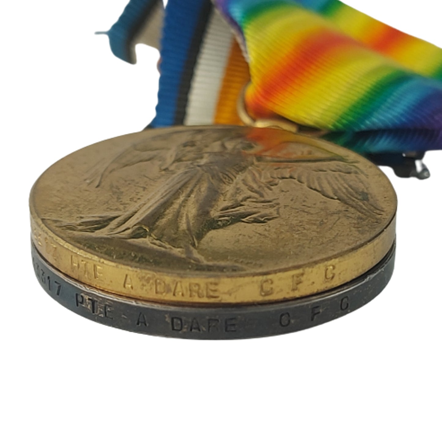 WW1 Canadian Medal Pair 230th Battalion CFC Canadian Forestry Corps