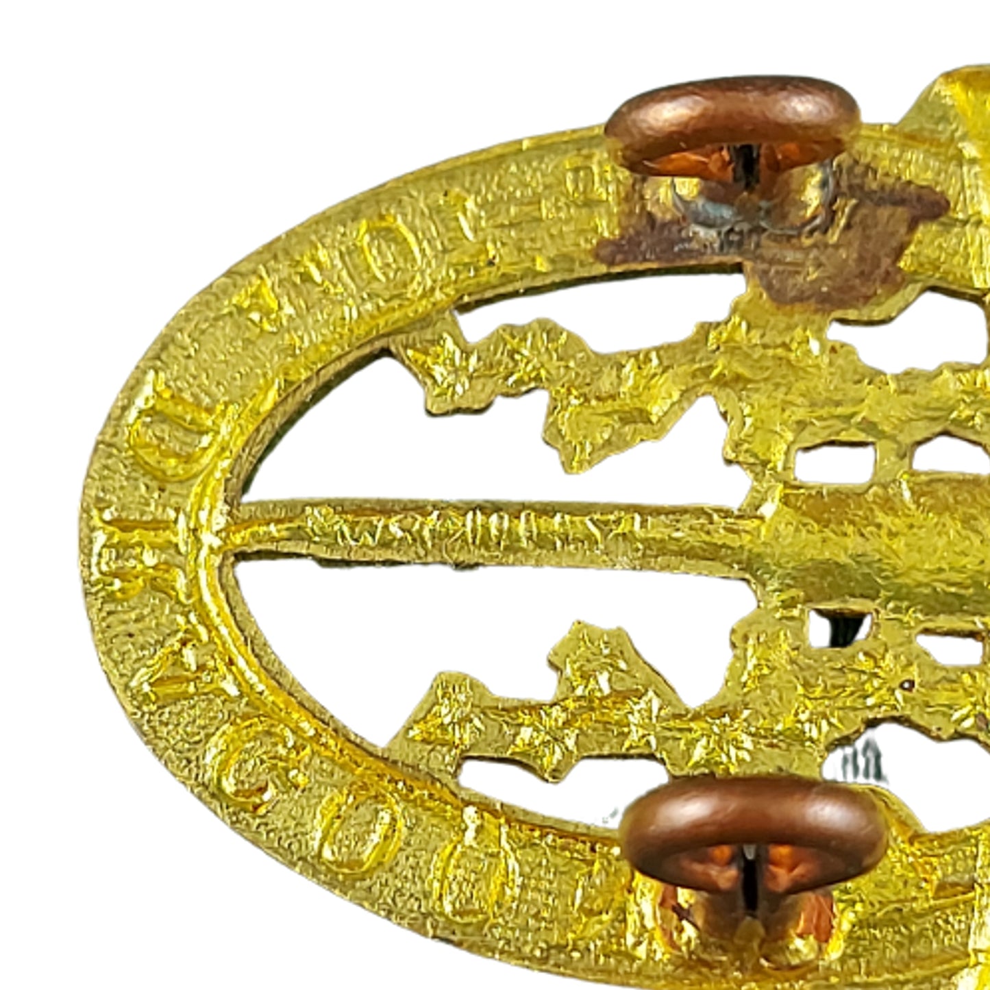 WW2 Canadian 2nd - 10th Dragoons Collar Badge