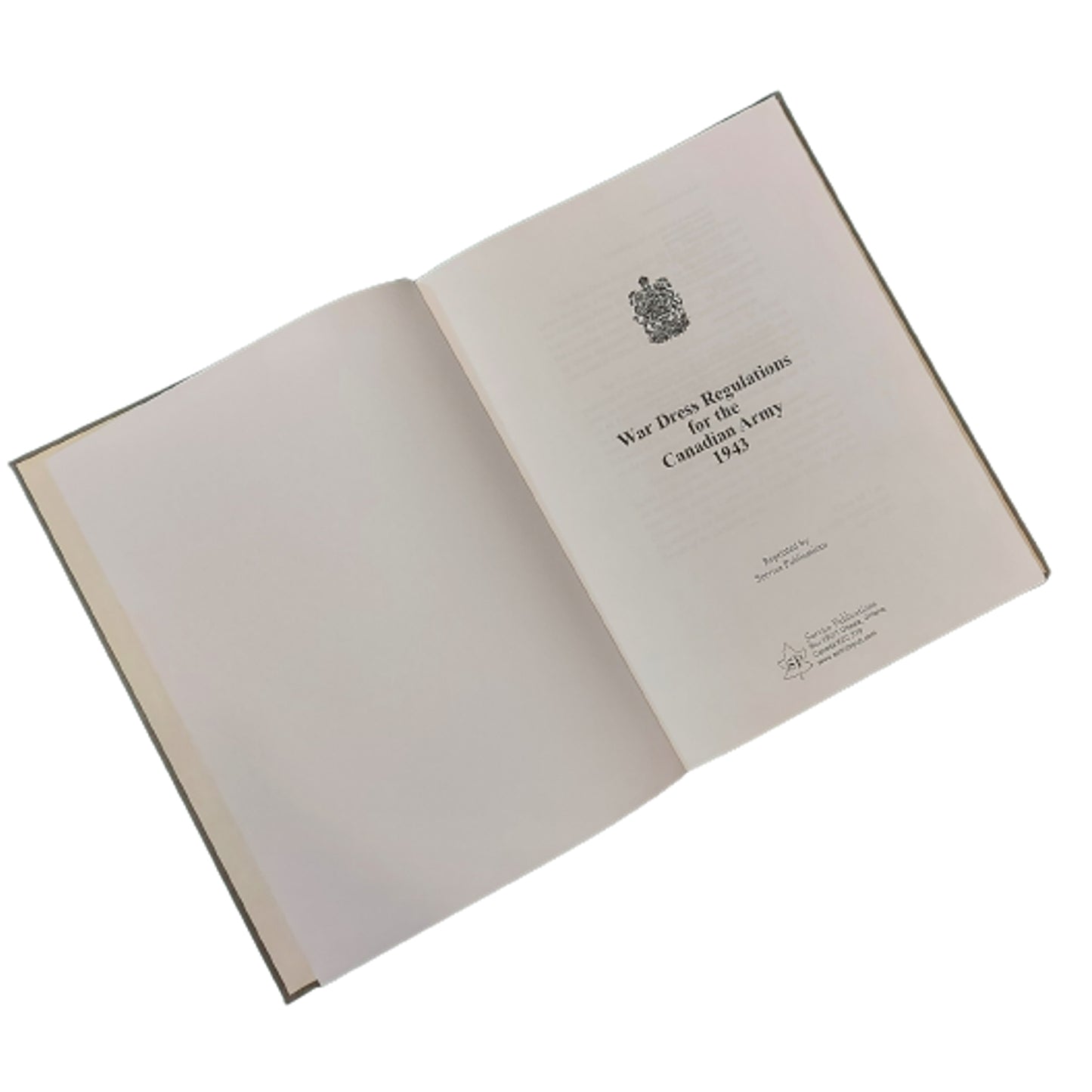 WW2 1943 Dress Regulations Service Publications Reprint