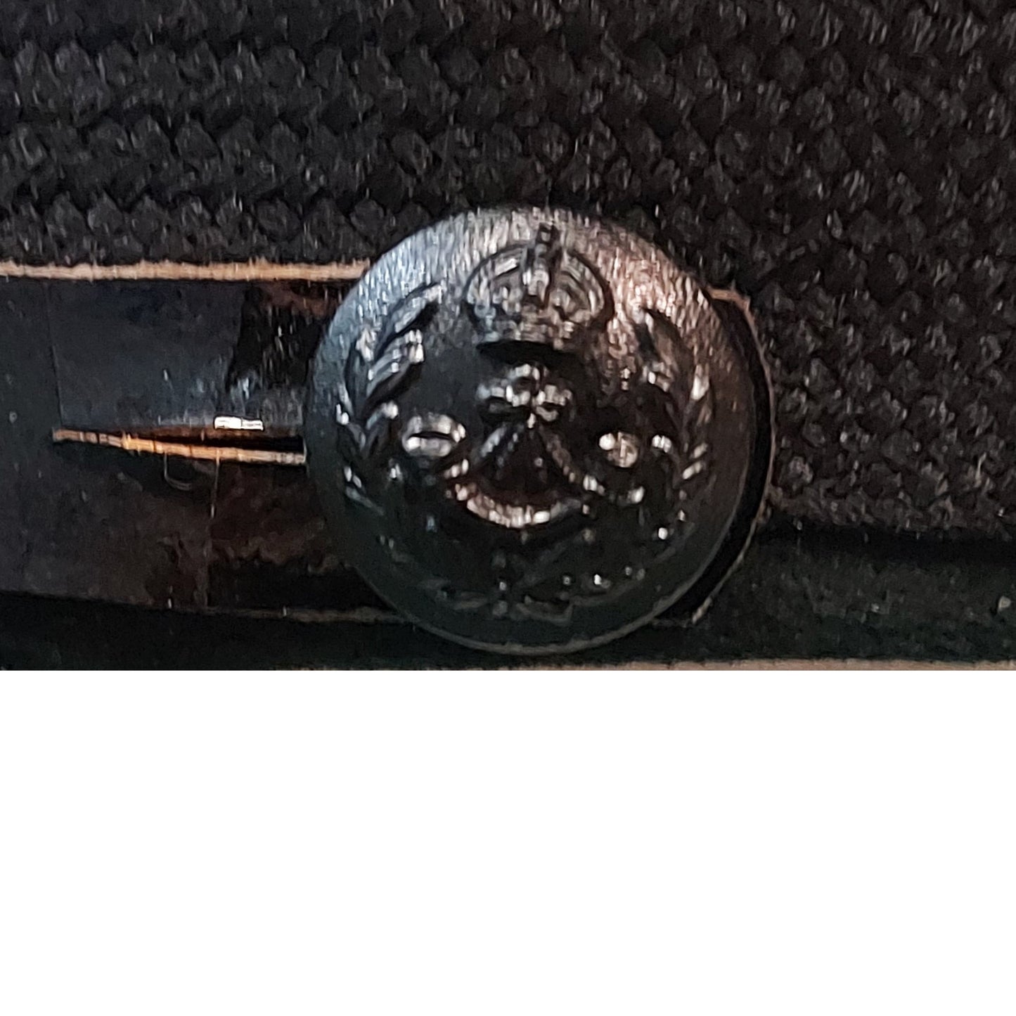WW1 Era 1910-1920 Carabiniers De Sherbrooke Staff Pattern Officer's Forage cap