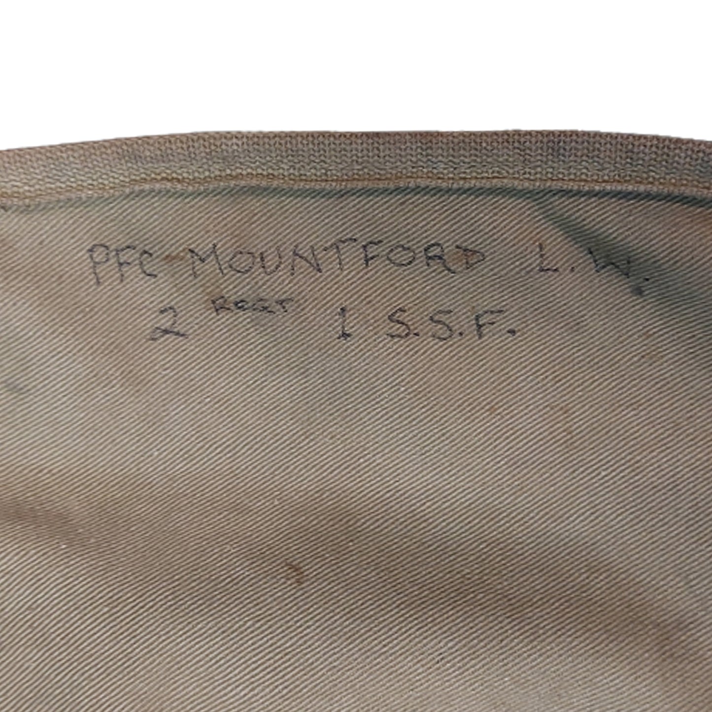 WW2 United States Named A-Frame Pack - F.S.S.F. First Special Service Forces