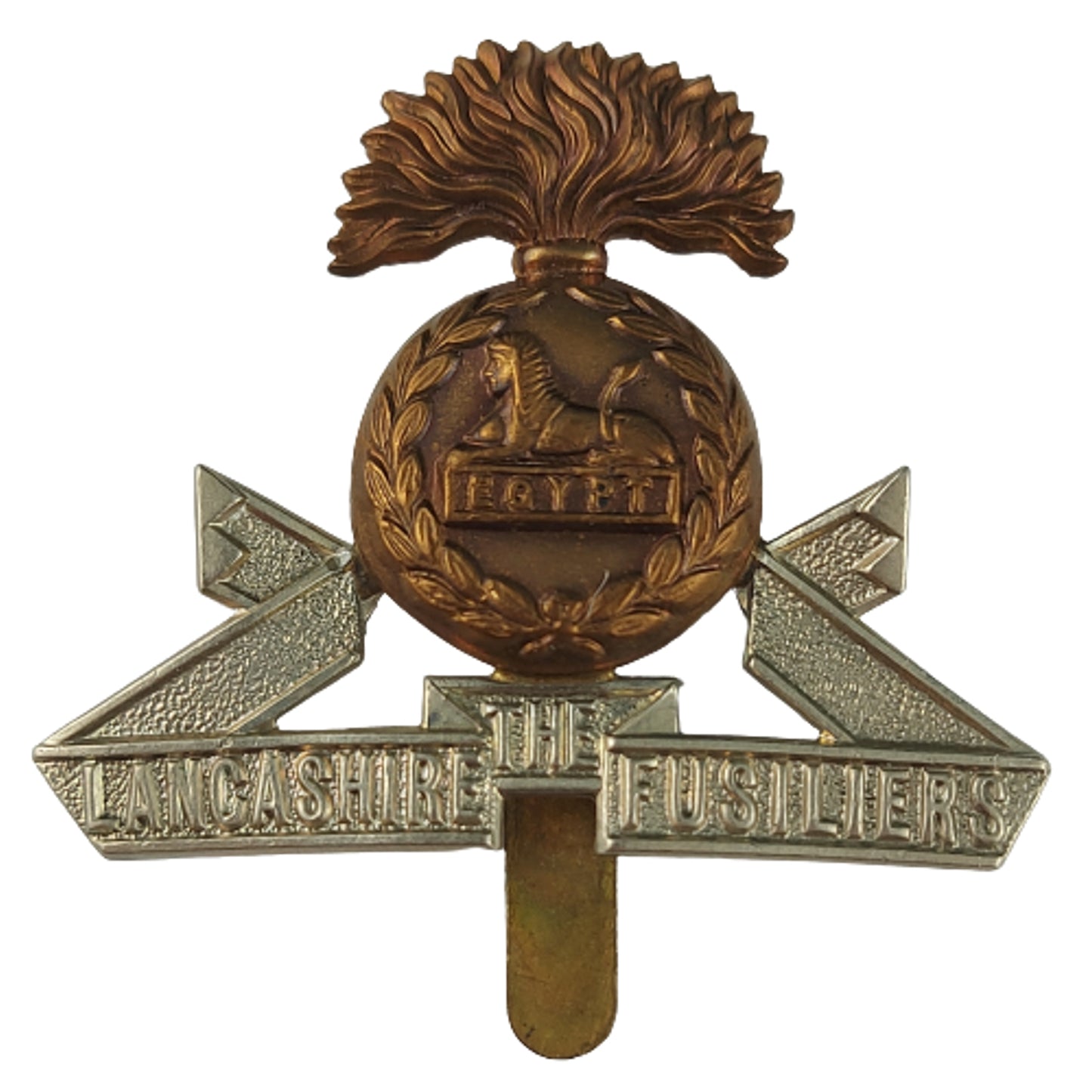 WW2 British Lancashire Fusiliers Cap Badge