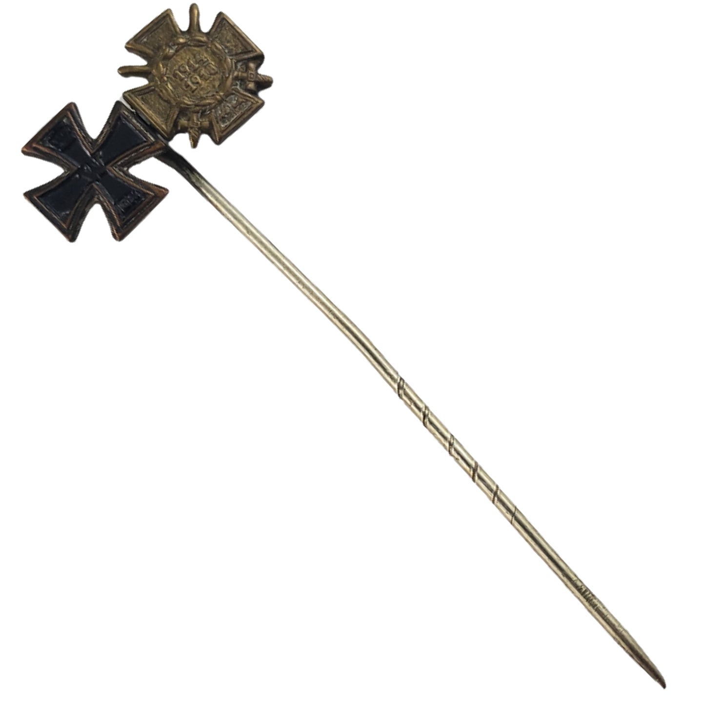 WW1 German Iron Cross - 1914-1918 Cross Lapel Pin