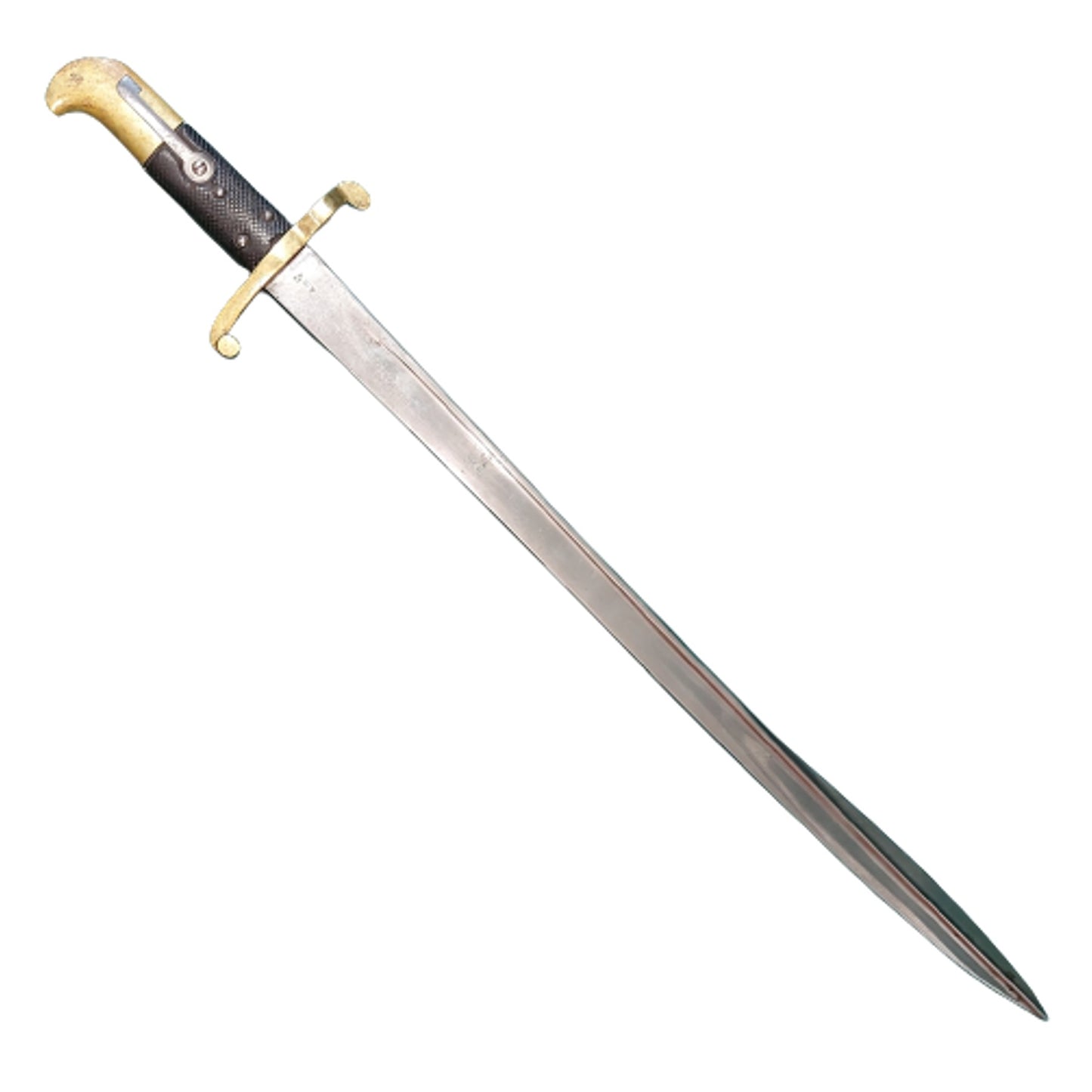 Pre-WW1 British Pattern 1885 Lancaster Oval Bore Bayonet - 47th Battalion