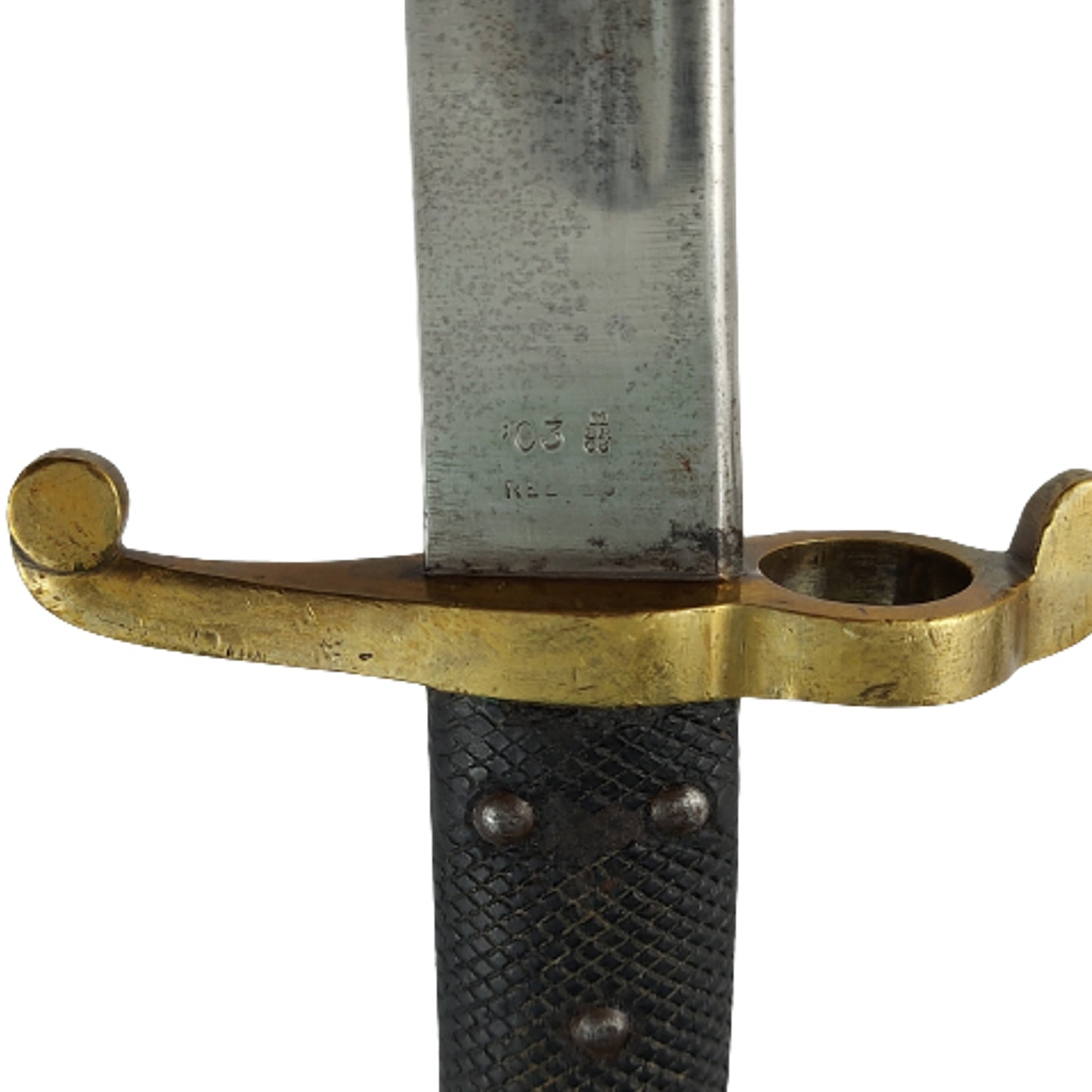 Pre-WW1 British Pattern 1885 Lancaster Oval Bore Bayonet - 47th Battalion