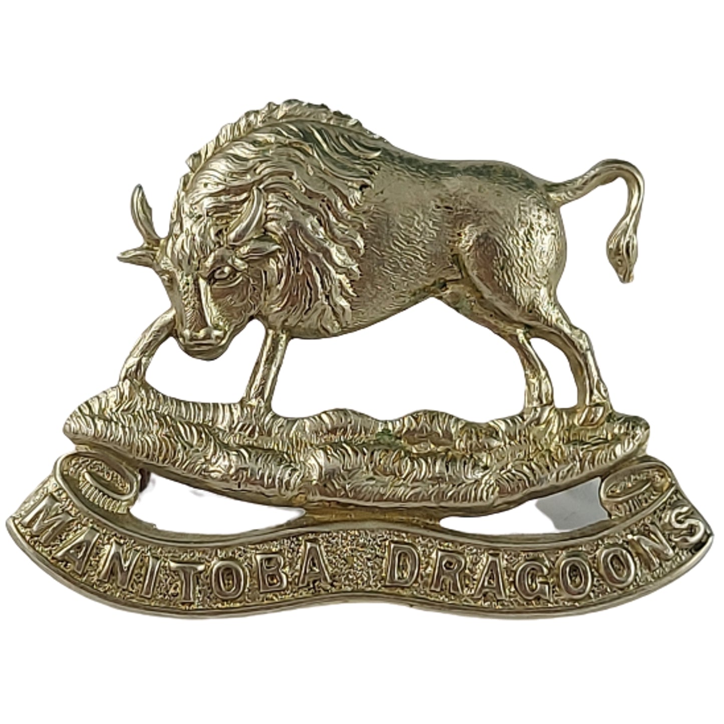 Pre-WW1 Canadian 12th Manitoba Dragoons Cap Badge