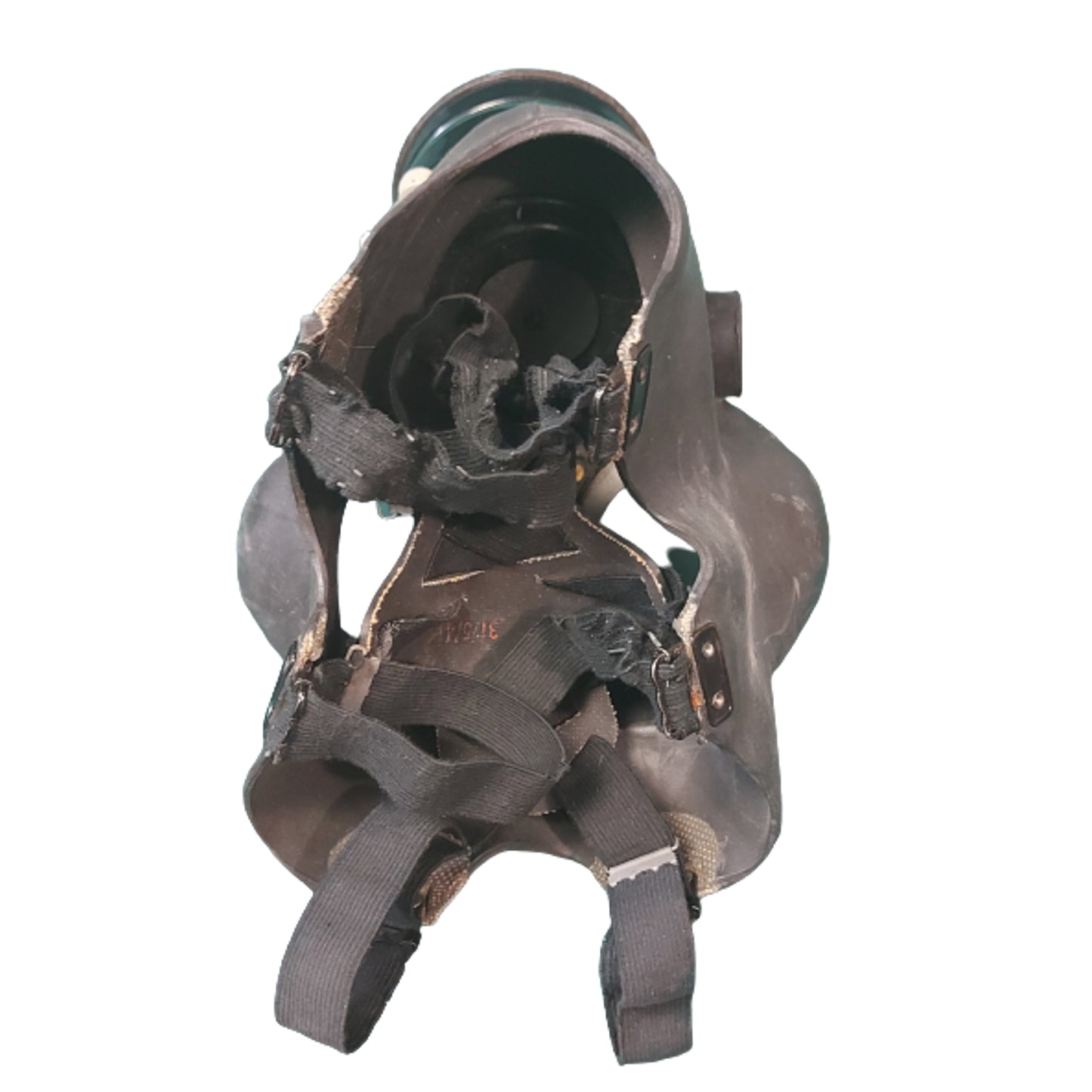 WW2 British Civilian Duty Microphone Respirator In Named Carrier