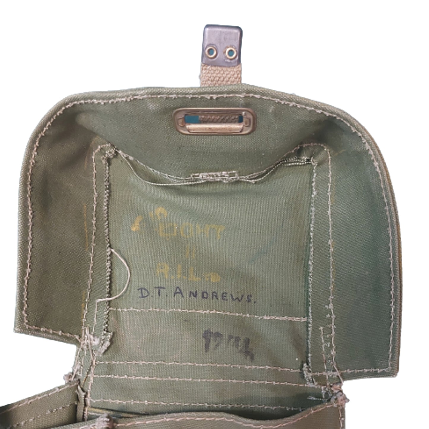 WW2 British Civilian Duty Microphone Respirator In Named Carrier