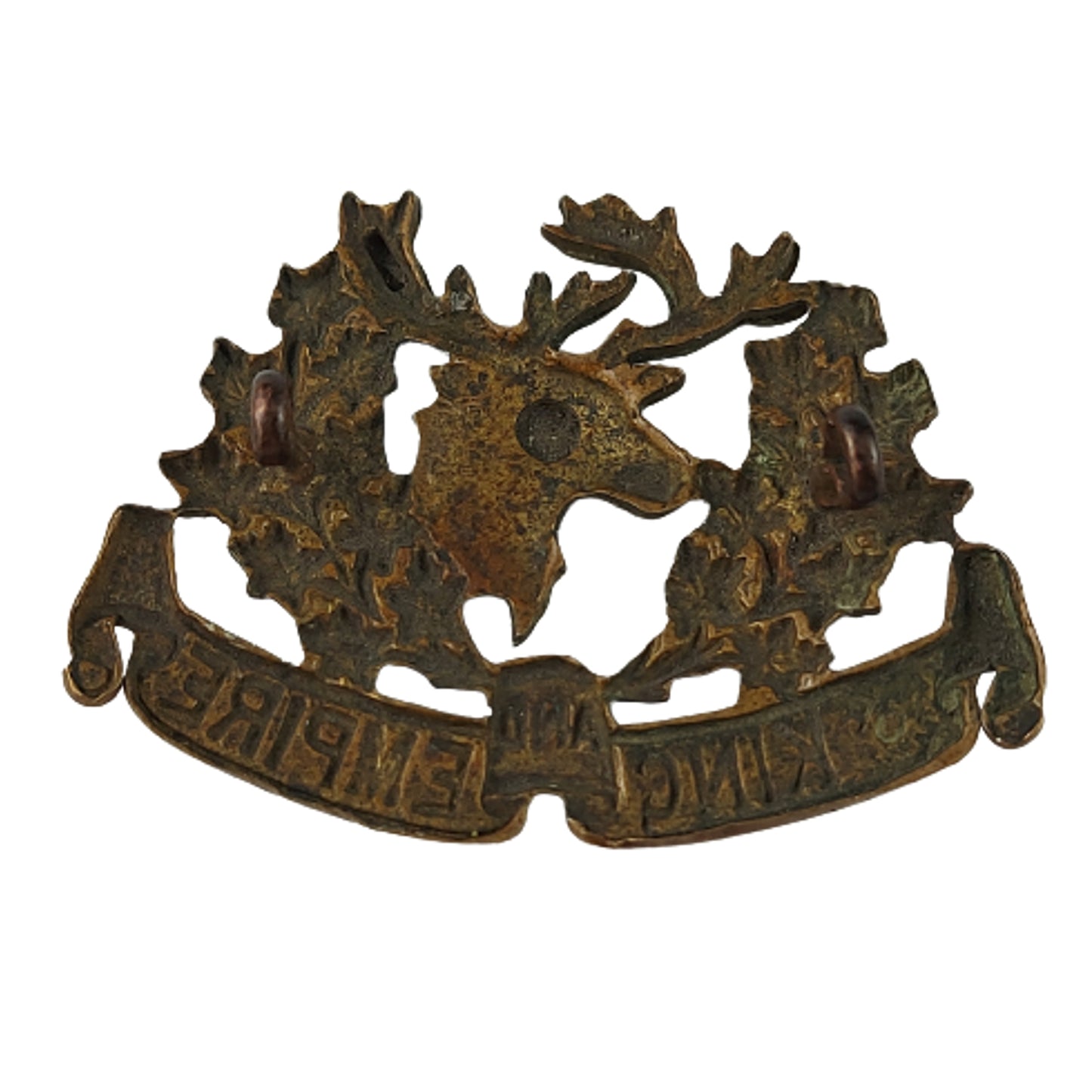 WW1 16 CLH 16th Canadian Light Horse Officer's Cap Badge