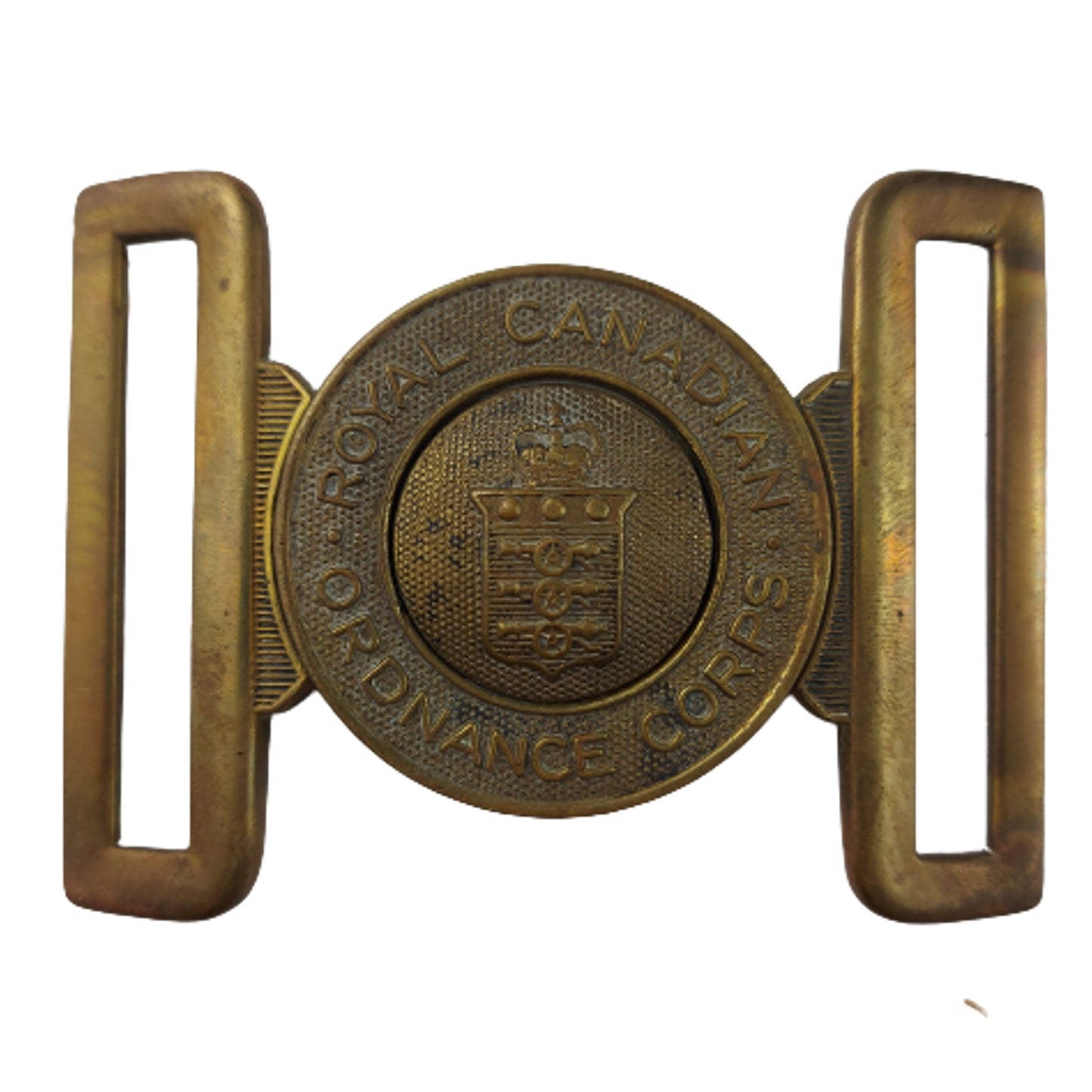Post-WW2 RCOC Royal Canadian Ordnance Corps Belt Buckle - Scully Montreal