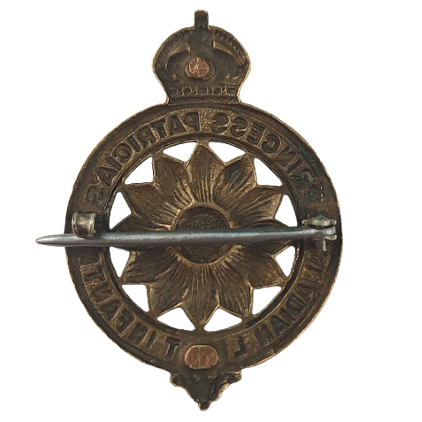 WW1 Canadian PPCLI Cap Badge - Pinback