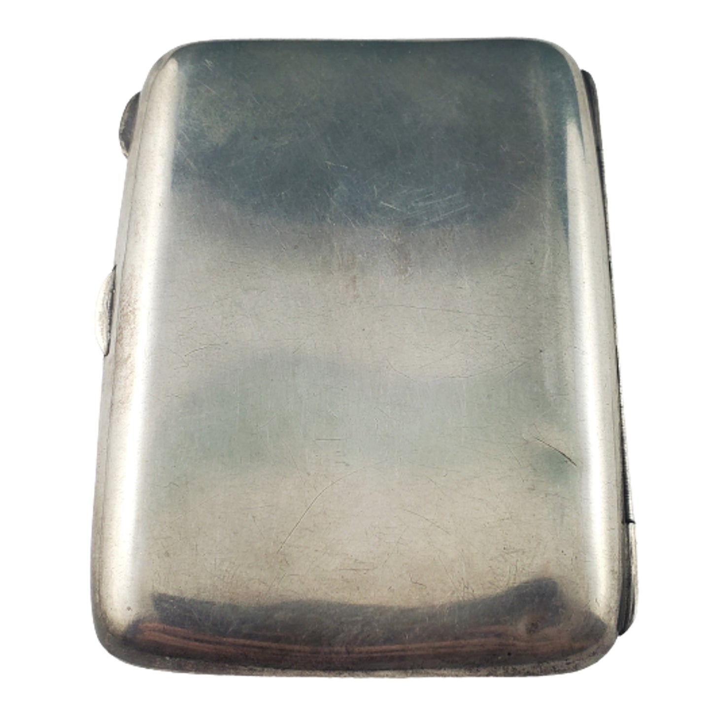 WW1 Engraved Sterling Silver Presentation Cigarette Case