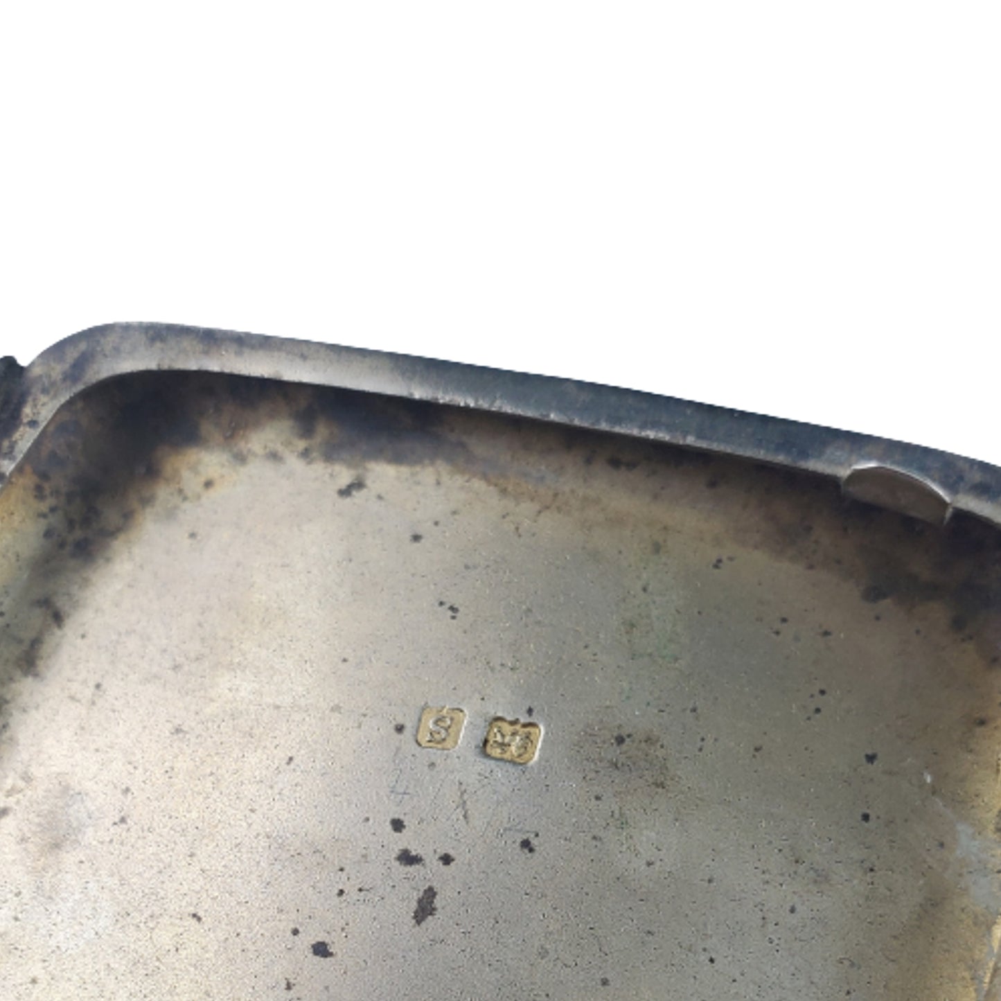 WW1 Engraved Sterling Silver Presentation Cigarette Case
