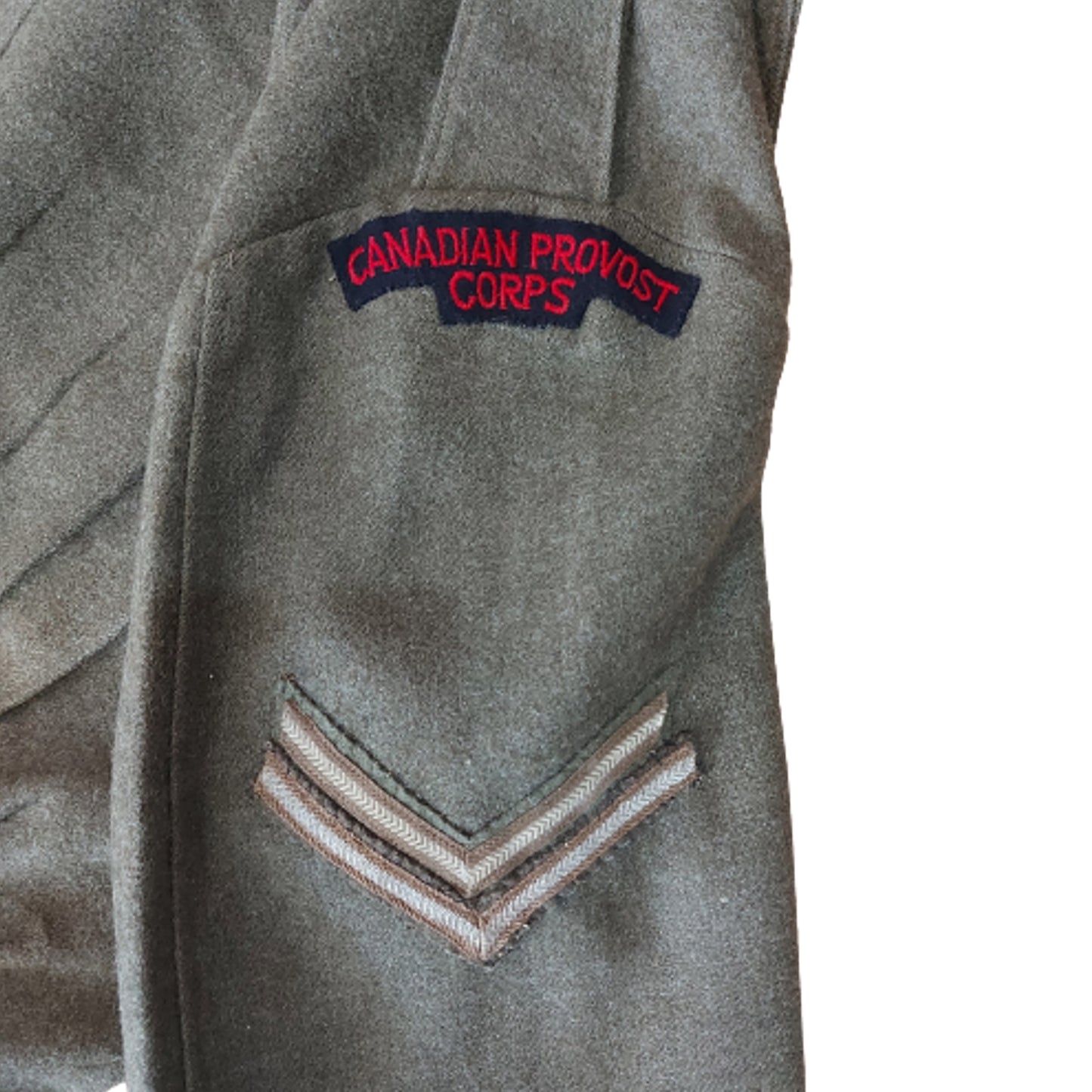 WW2 Canadian Provost Corps BD Battle Dress Tunic 1943 Size 16