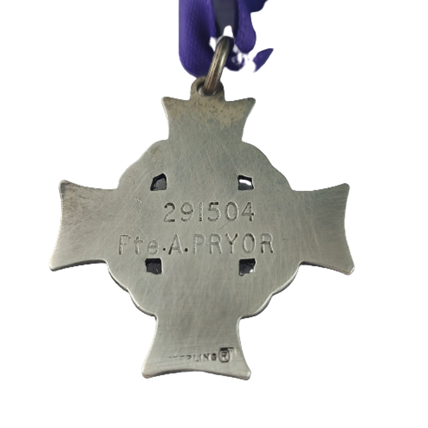 WW1 Canadian Memorial Cross - 222nd Battalion / 1st CMR
