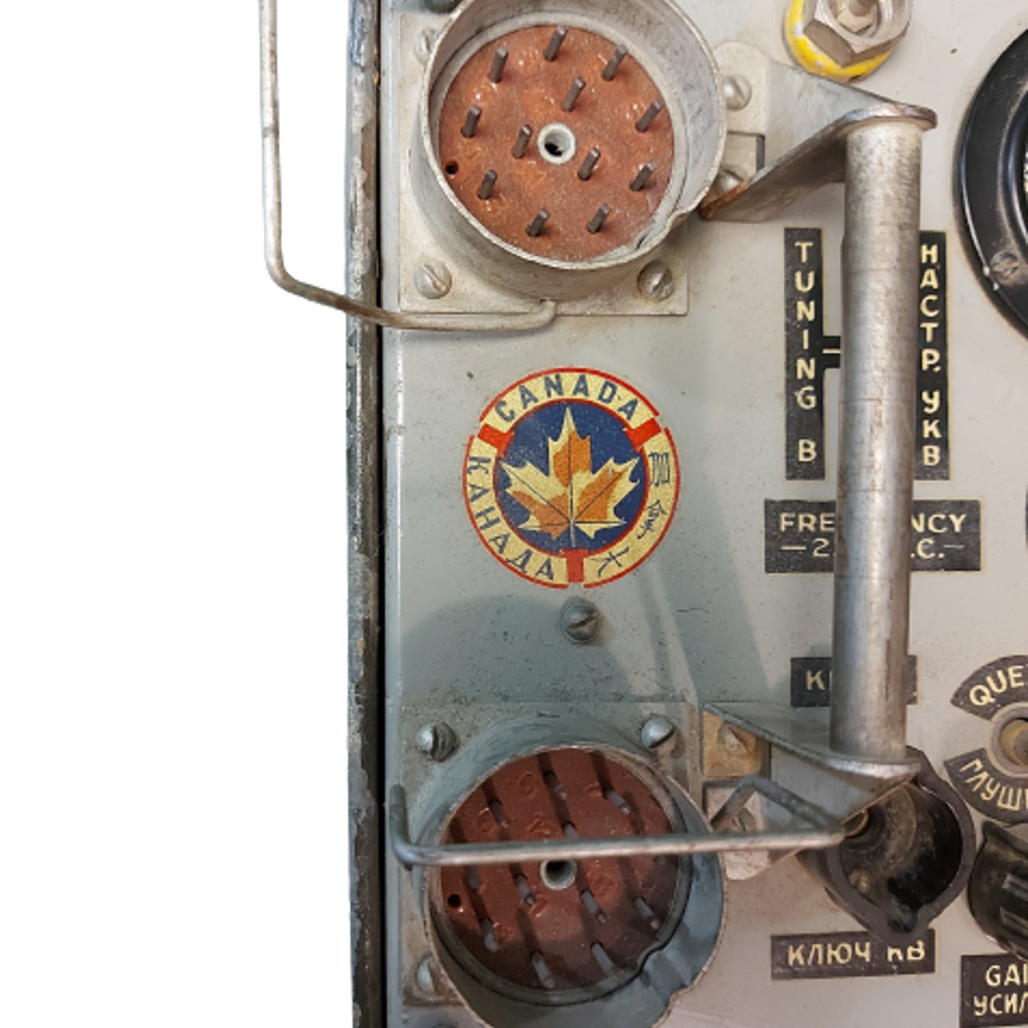 WW2 Canadian - Russian Lend Lease Wireless Number 19 Mk.III Radio Transceiver