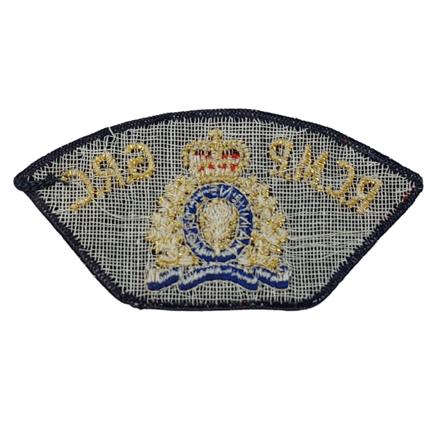 Royal Canadian Mounted Police RCMP Shoulder Title