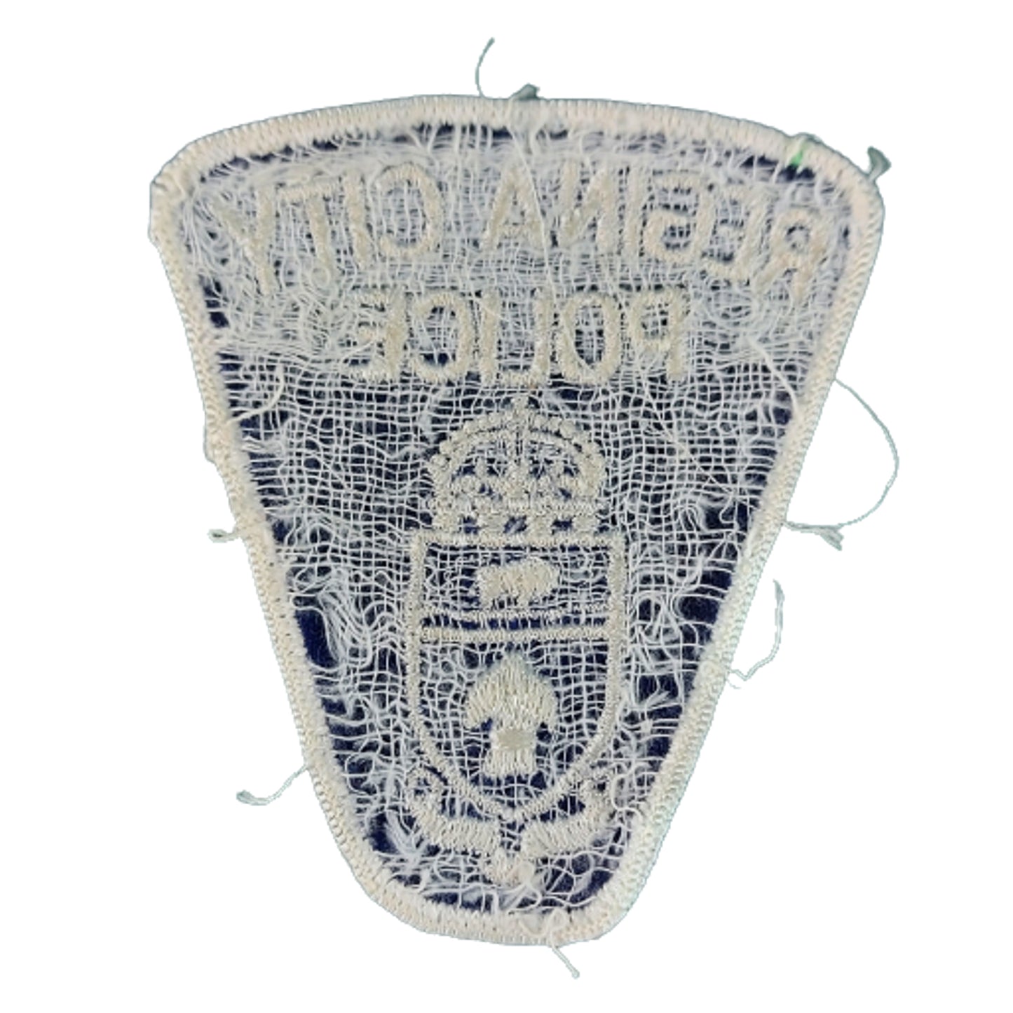 Post-WW2 Canadian Regina City Police Shoulder Badge