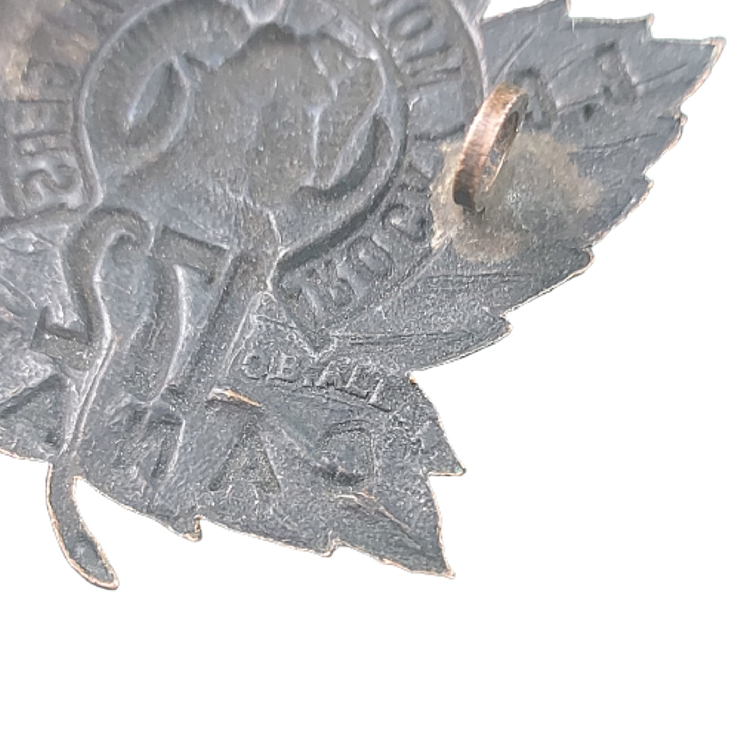 WW1 Canadian 172nd Battalion Rocky Mountain Rangers Cap Badge - O.B. Allan