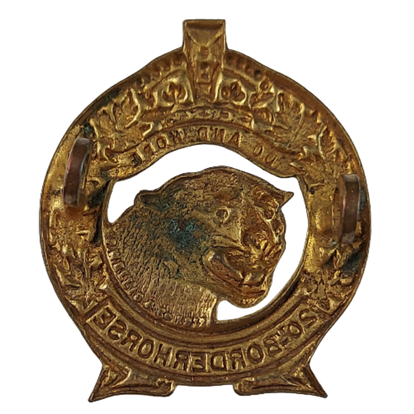Pre-WW1 Canadian 20th Border Horse Collar Badge - Ellis 1912