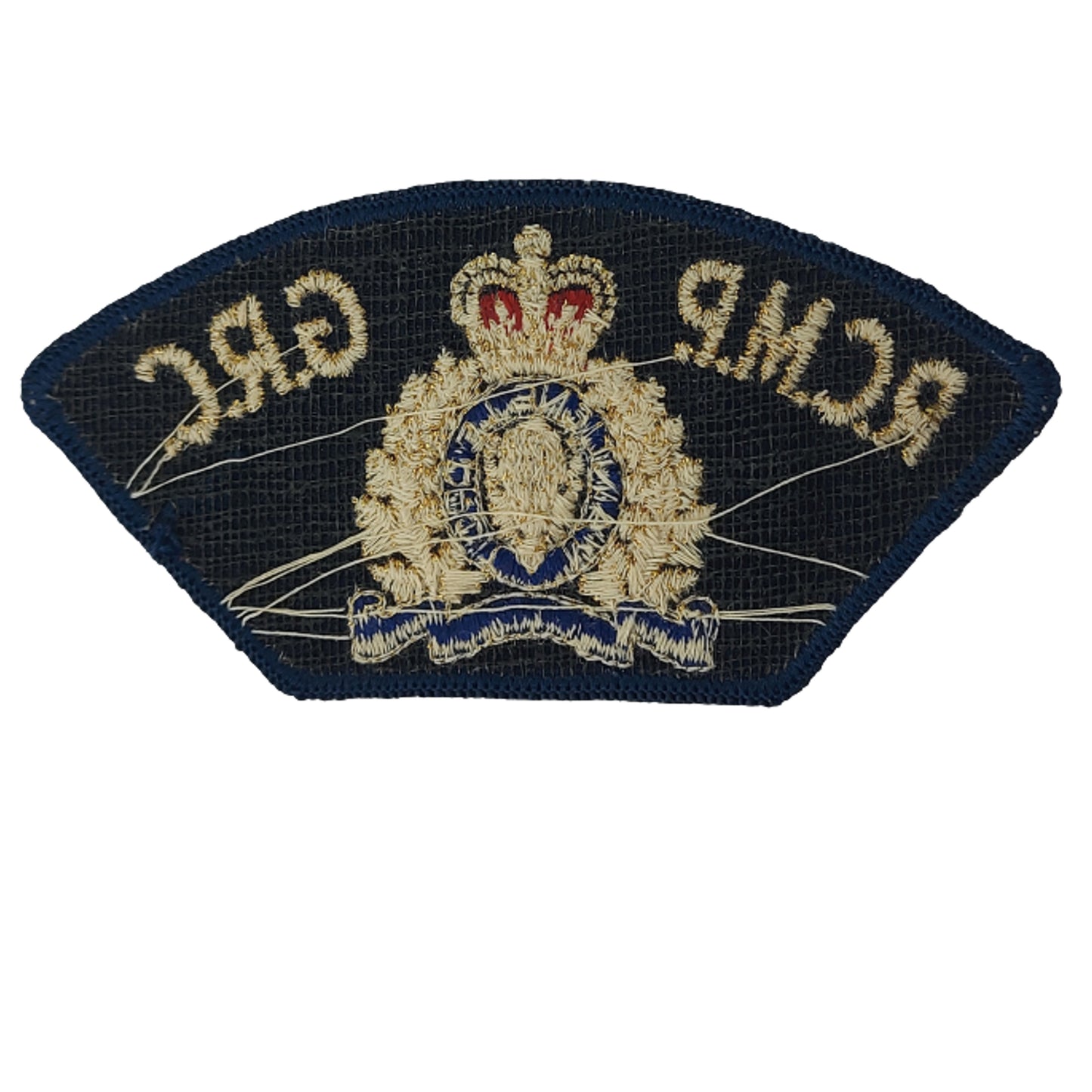 RCMP Royal Canadian Mounted Police Uniform Shoulder Title