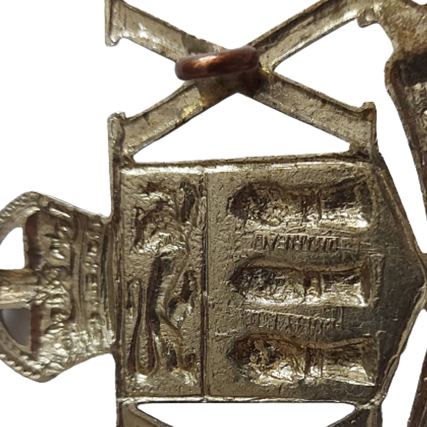 Post-WW2 Canadian 1949 20th Saskatchewan Armored Corps Cap Badge