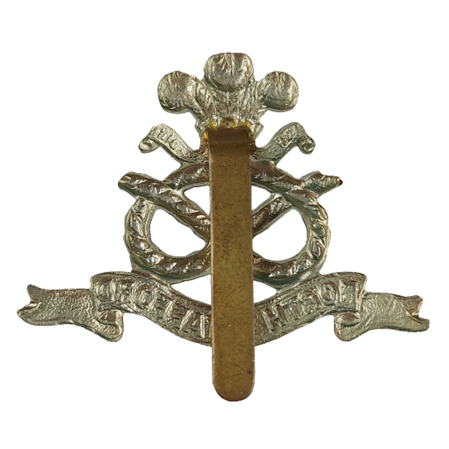 WW2 British North Stafford Staffordshire Regiment Cap Badge