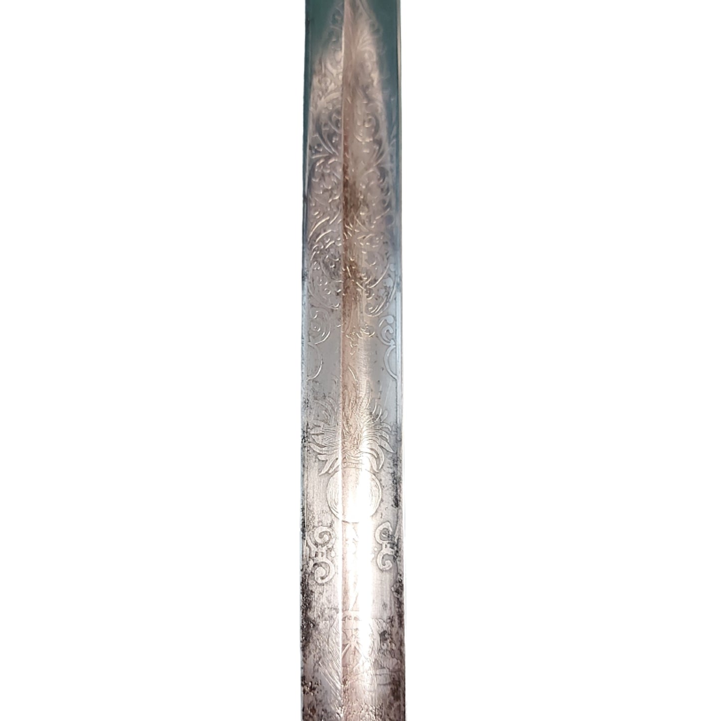 Pre-WW1 Canadian Issue British Pattern 1850 Officer's Sword In Scabbard - C.M.S.C.