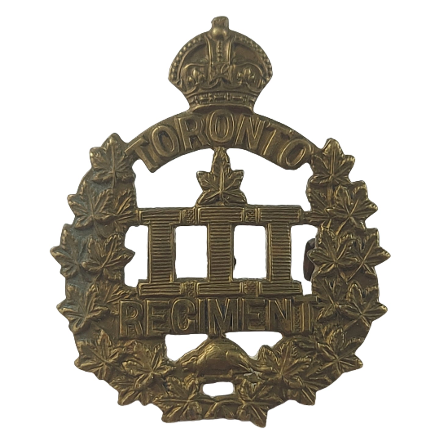 WW1 Canadian 3rd Battalion Cap Badge - Toronto Regiment