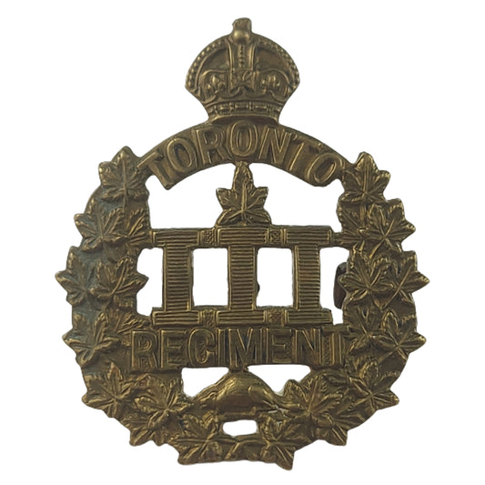 WW1 Canadian 3rd Battalion Cap Badge - Toronto Regiment