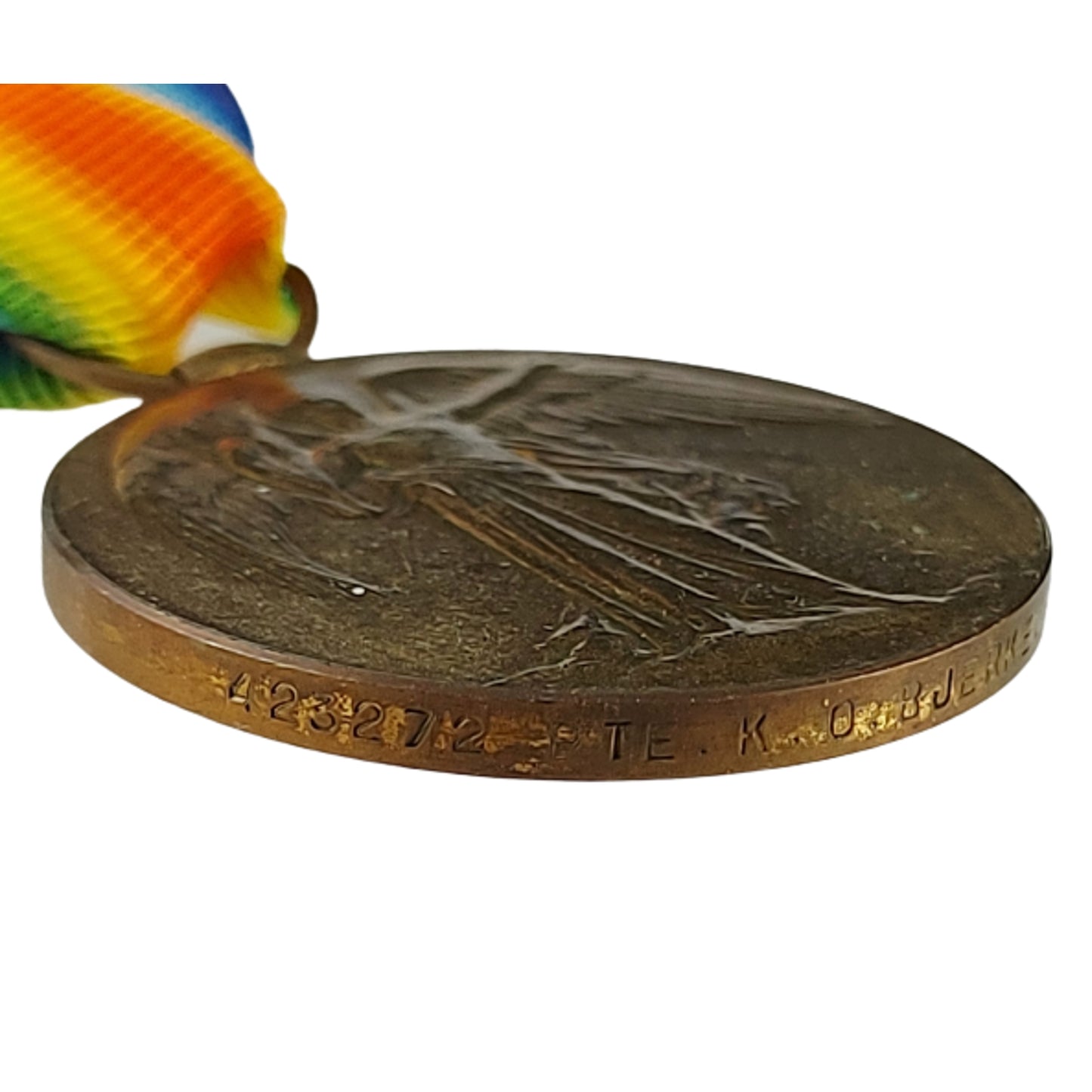 WW1 Canadian Victory Medal 2nd CMR Canadian Mounted Rifles