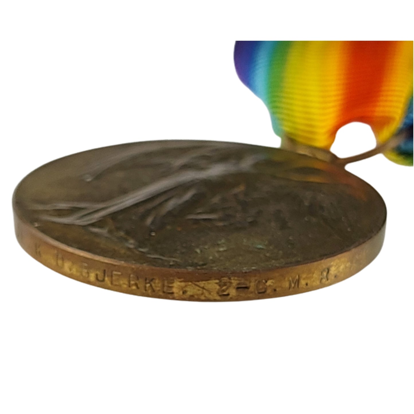 WW1 Canadian Victory Medal 2nd CMR Canadian Mounted Rifles