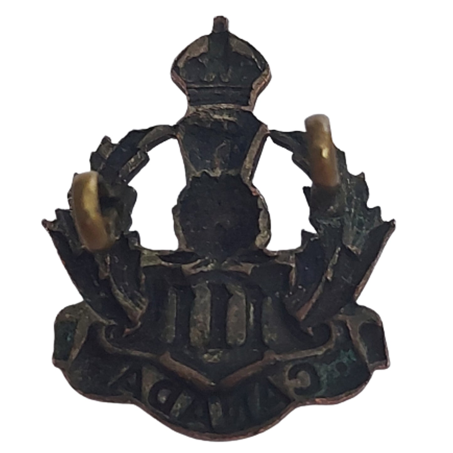 WW1 Canadian 111th Battalion Officer's Collar Badge - South Waterloo